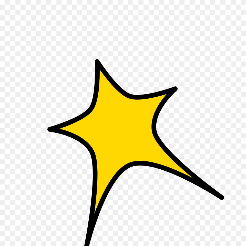 Library Of Yellow Star Clip Art Files Cartoon Star Vector, Logo, Star Symbol, Symbol, Animal Free Transparent Png