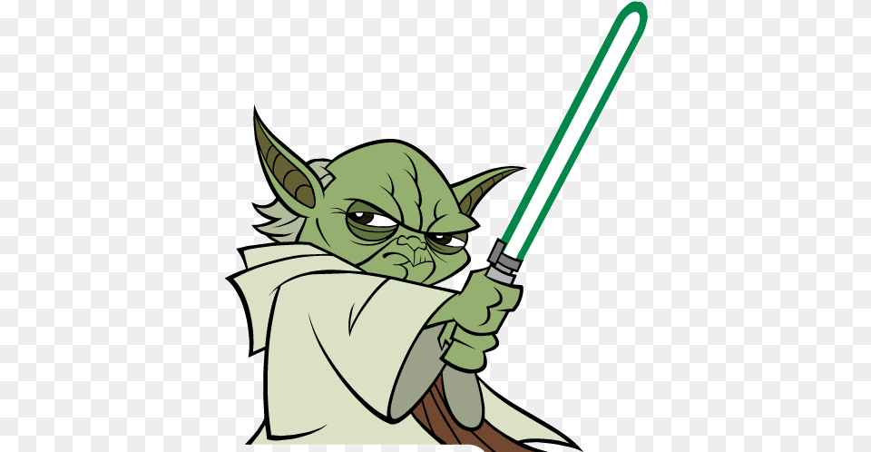 Library Of Yoda Royalty Yoda Star Wars Clipart, Person, Sword, Weapon, Face Free Transparent Png