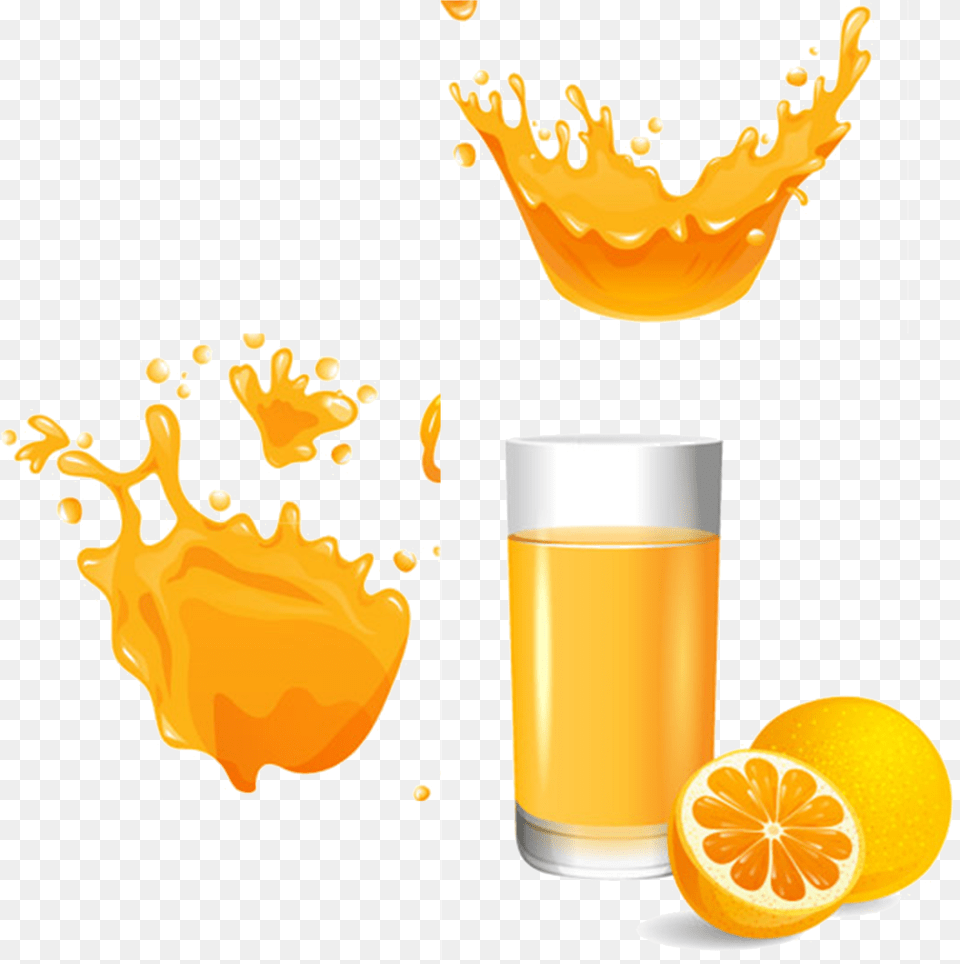 Library Orange Juice Fruit Transprent Orange Juice Glass, Beverage, Orange Juice Png