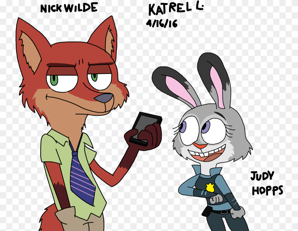 Library Stock Animator Drawing Judy Nick Wilde And Judy Hopps Kids, Baby, Person, Publication, Book Free Png