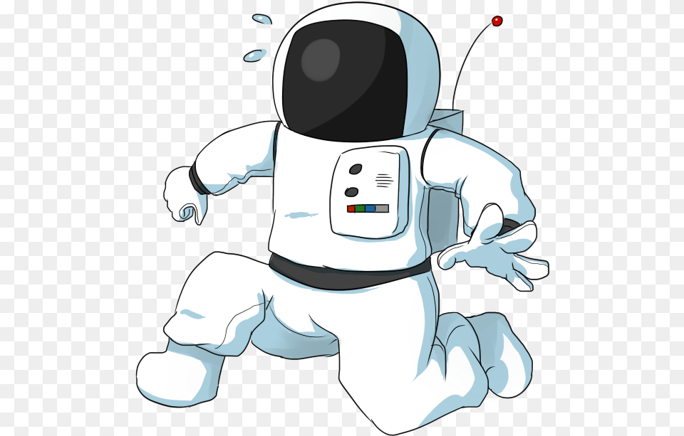 Library Stock Astronaut On The Moon Clipart Transparent Background Astronaut Clipart, Robot, Baby, Person Free Png Download