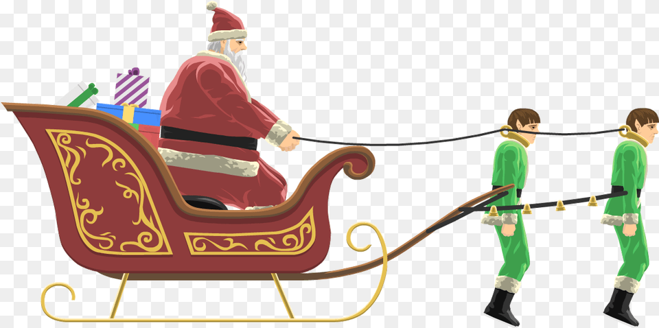 Library Stock Claus Happy Wheels Wiki Fandom Powered Flying Santa Sleigh Art, Adult, Male, Man, Person Png