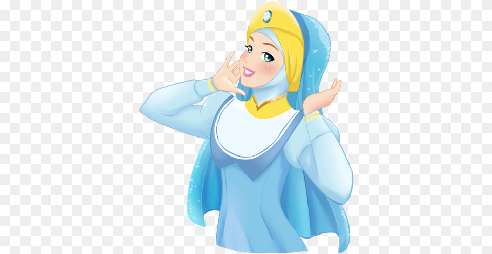 Library Stock Hijab Vector Kids Disney Princess In Hijab, Adult, Person, Female, Woman Free Transparent Png