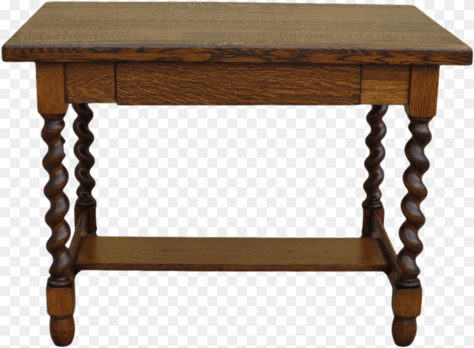 Library Table Antique Furniture Old Desk Transparent Background, Coffee Table, Dining Table Free Png