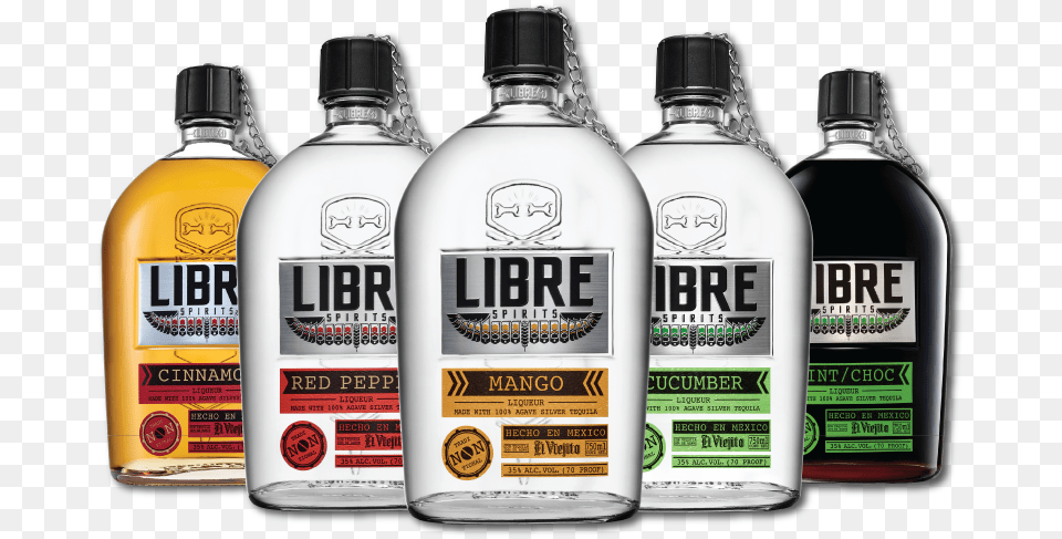 Libre Group Libre Tequila, Alcohol, Beverage, Liquor, Bottle Free Transparent Png