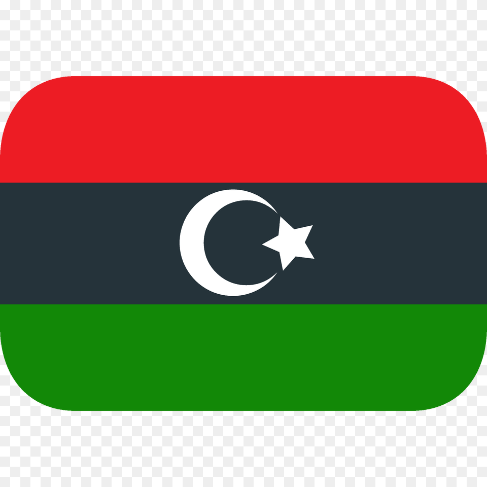 Libya Flag Emoji Clipart, Logo, Symbol Png