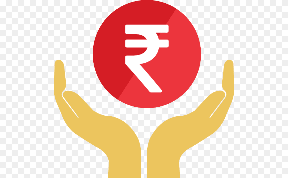 Lic Hand Logo Icon Indian Money, Sign, Symbol, Road Sign Free Png