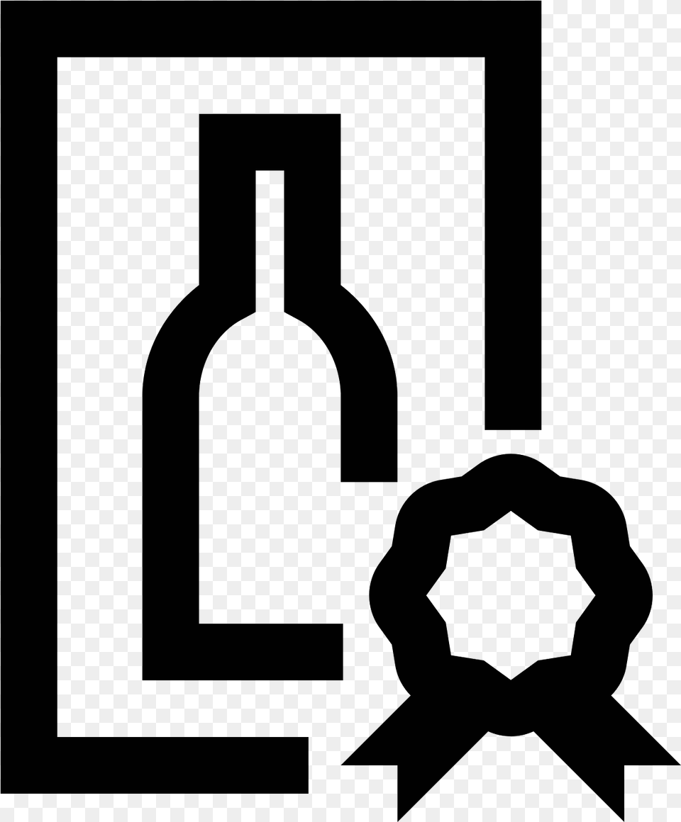 Licencia De Venta De Bebidas Alcohlicas Icon Licensing Icon, Gray Free Png Download