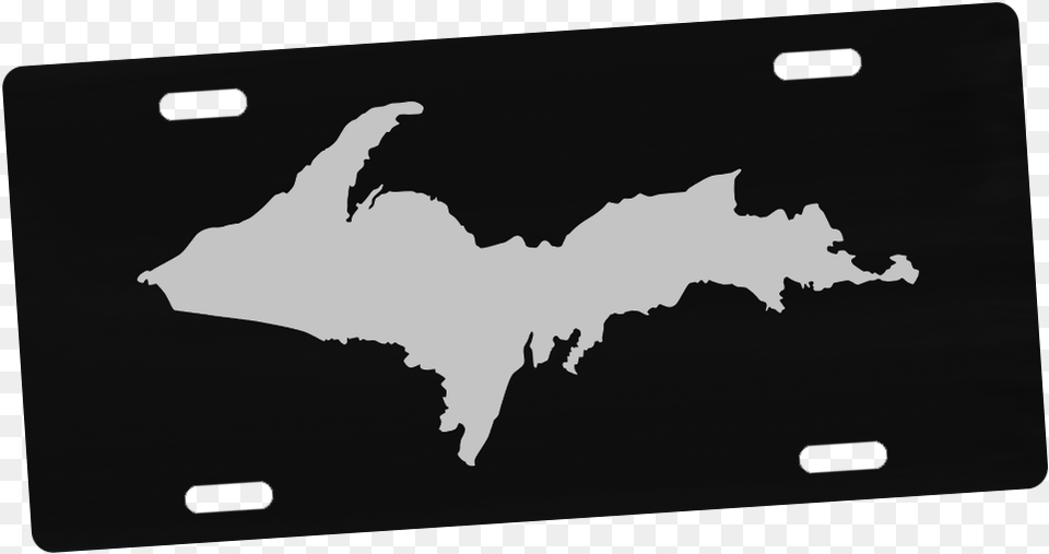 License Plate Quotu P Silhouettequot 6quotx12quot Upper Peninsula Of Michigan, Silhouette, Logo Free Transparent Png
