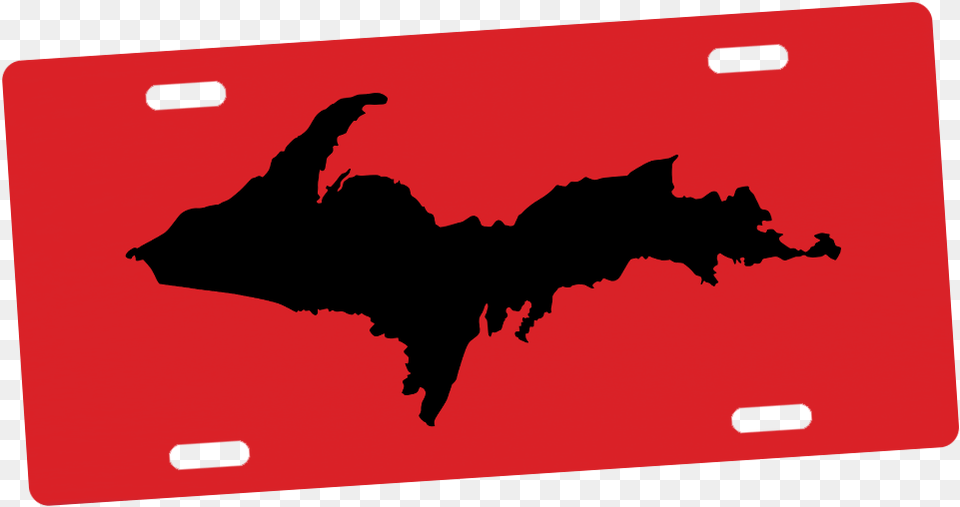 License Plate U P Silhouette Map Of Michigan The State, Logo, Animal, Canine, Dog Free Transparent Png