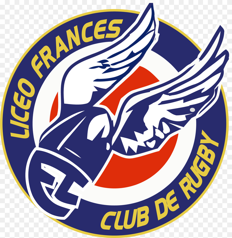 Liceo Frances Club De Rugby Logos Vector Logo Sports Covid 19 Car Stickers, Emblem, Symbol, Can, Tin Png Image