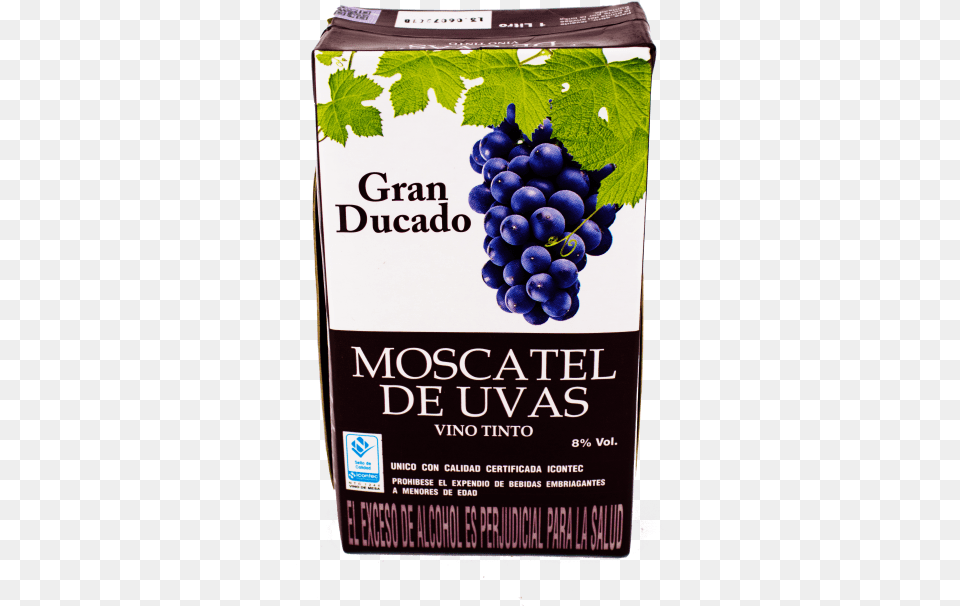 Licor Vino Tinto Moscatel De Uvas Grape, Food, Fruit, Grapes, Plant Free Transparent Png