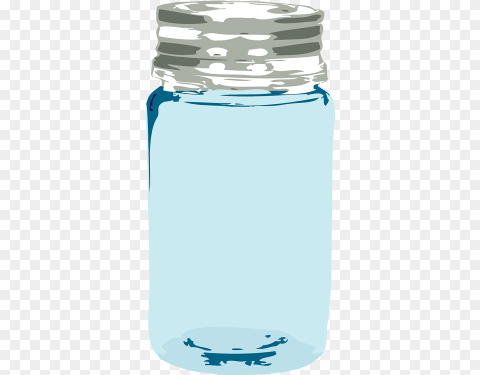 Lid Water Bottle Mason Jar Clipart Glass Jar Water Png Image