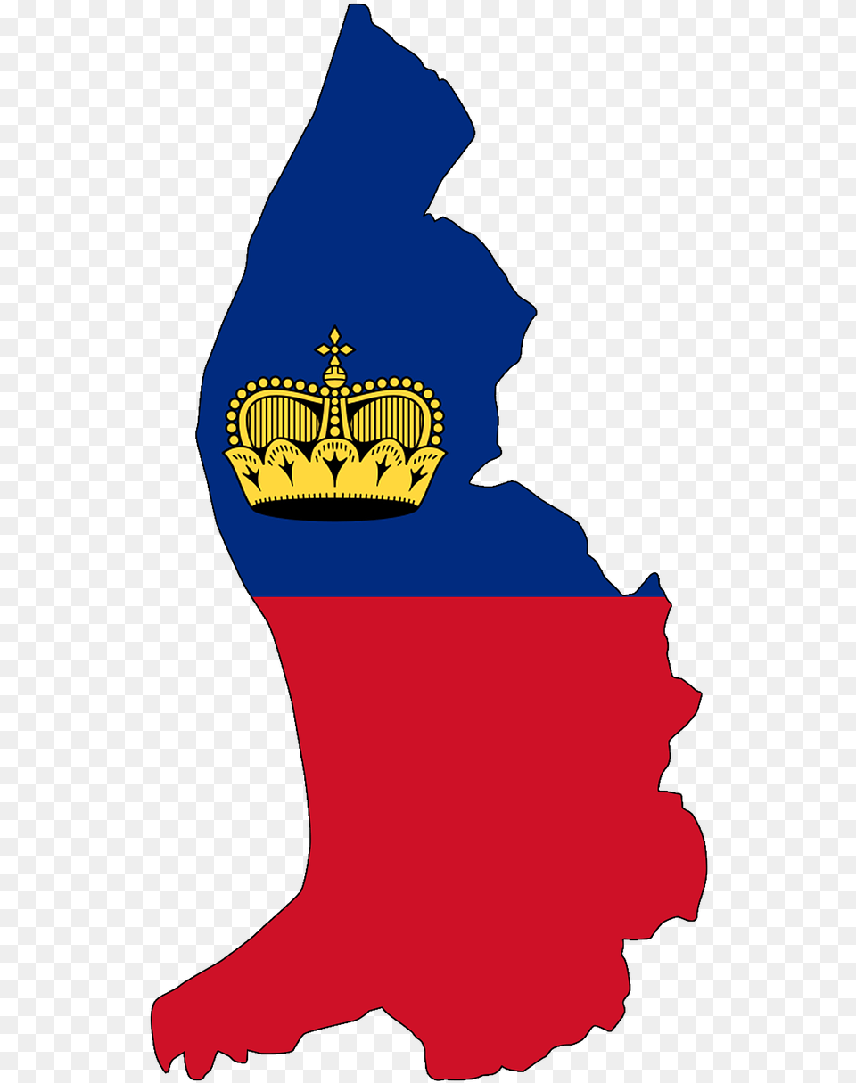 Liechtenstein Flag Map, Adult, Female, Person, Woman Free Png