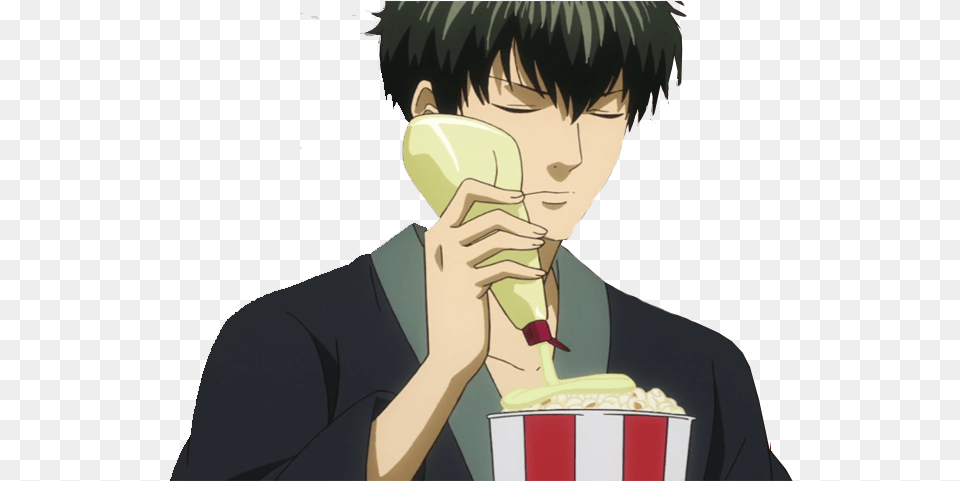 Lien Direct Hijikata Popcorn Hijikata Mayonnaise, Adult, Male, Man, Person Png