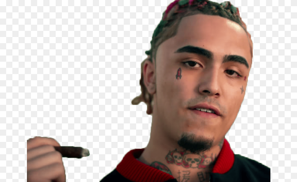 Lien Direct Lil Pump Gros Cigare Lil Pump, Person, Face, Head, Adult Free Png
