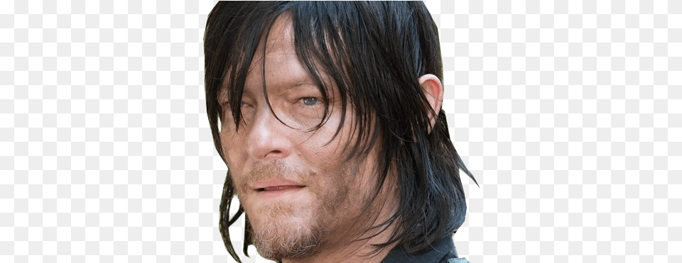 Lien Direct Daryl Walking Dead, Beard, Face, Head, Person Free Transparent Png