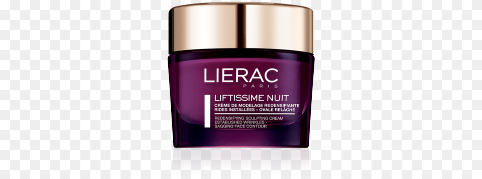 Lierac Liftissime Nuit Deep Wrinkles 3d Lifting Lierac Liftissime Nuit, Bottle, Cosmetics, Mailbox Png Image