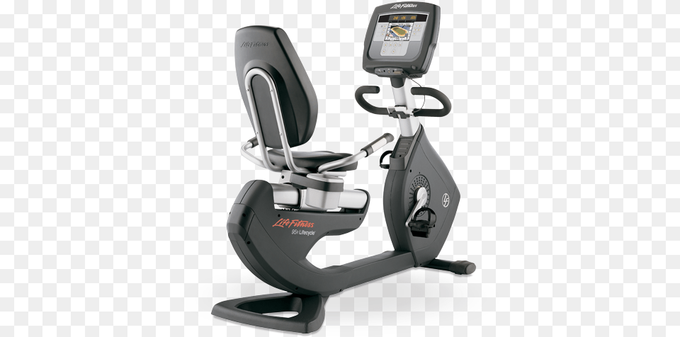 Life Fitness 95r Inspire Lifecycle Recumbent Bike Life Fitness, Appliance, Blow Dryer, Device, Electrical Device Free Png