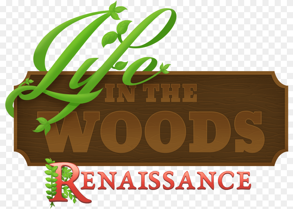Life In The Woods Life In The Woods Renaissance Logo, Text Png