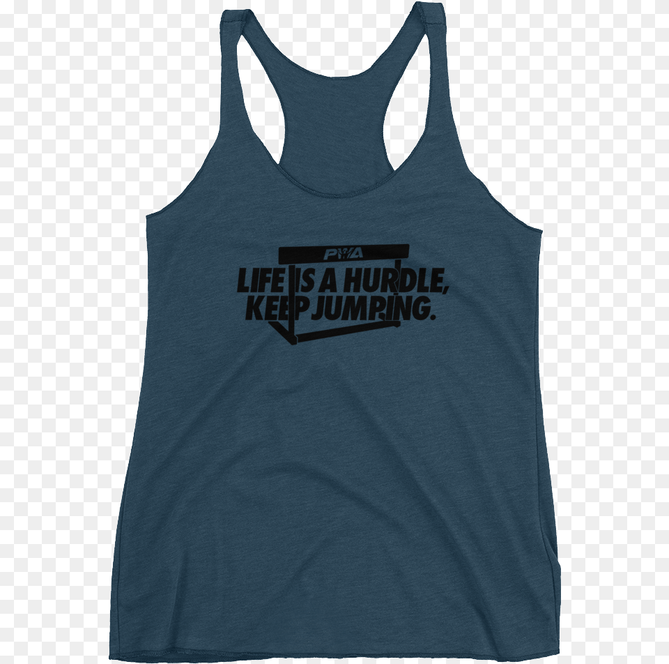 Life Is A Hurdle Women39s Tank Top Onebluedotgoods Leider Kann Ich Nicht Ich Habe Plne, Clothing, Tank Top, Person Free Transparent Png