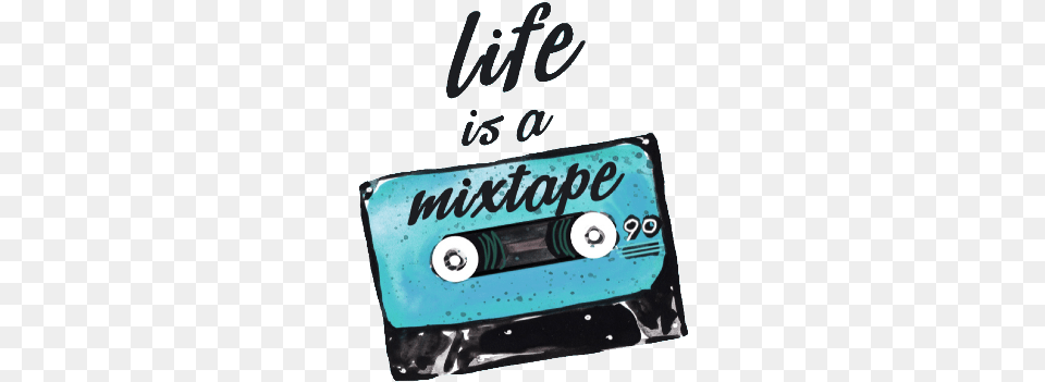 Life Is A Mixtape, Cassette, Disk Png Image