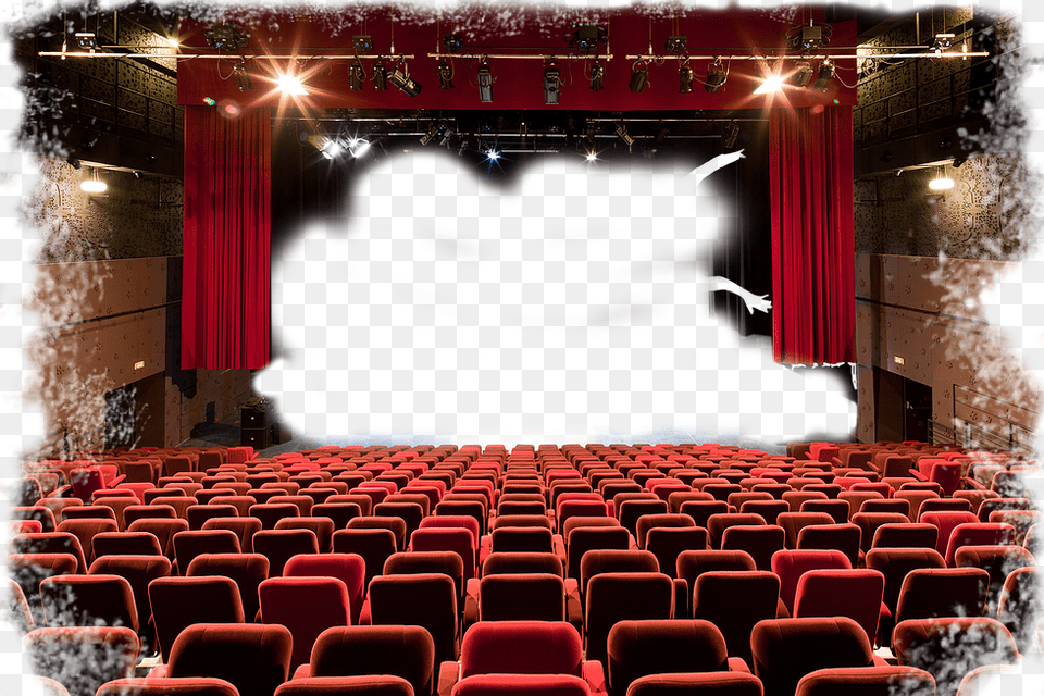 Life Is A Stage, Architecture, Indoors, Hall, Theater Png Image