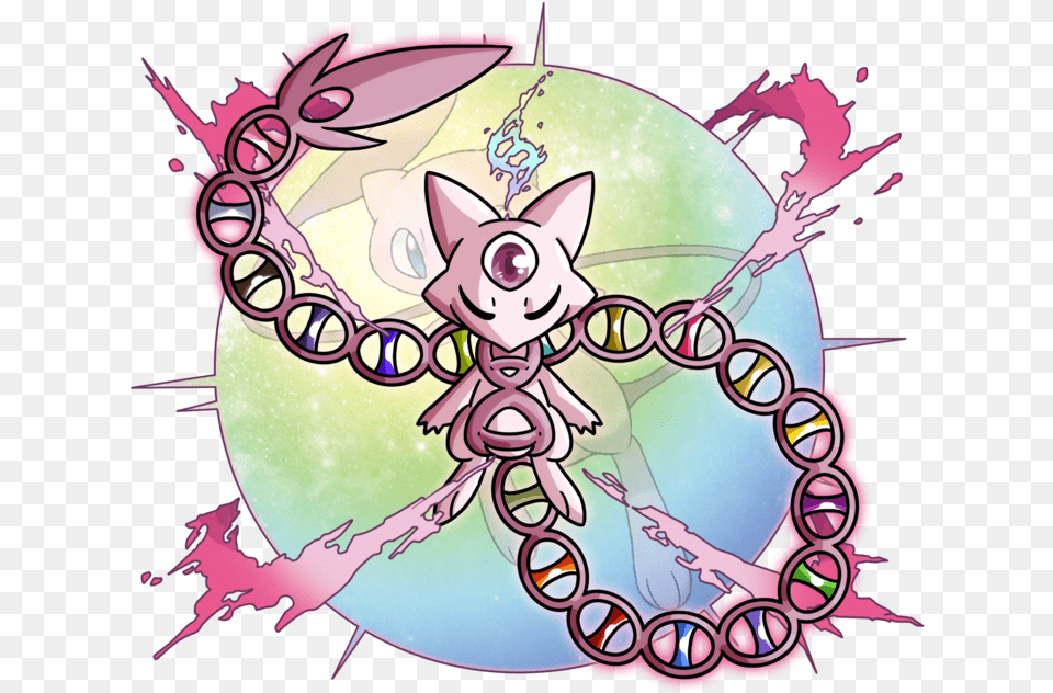 Life Is About Pokemonz Mew Mega Evolution Fan Art, Graphics, Purple, Comics, Book Free Png