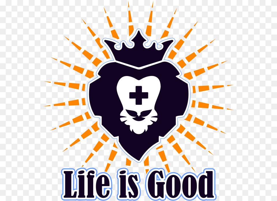 Life Is Good Logo Lion Cinema App, Symbol Png