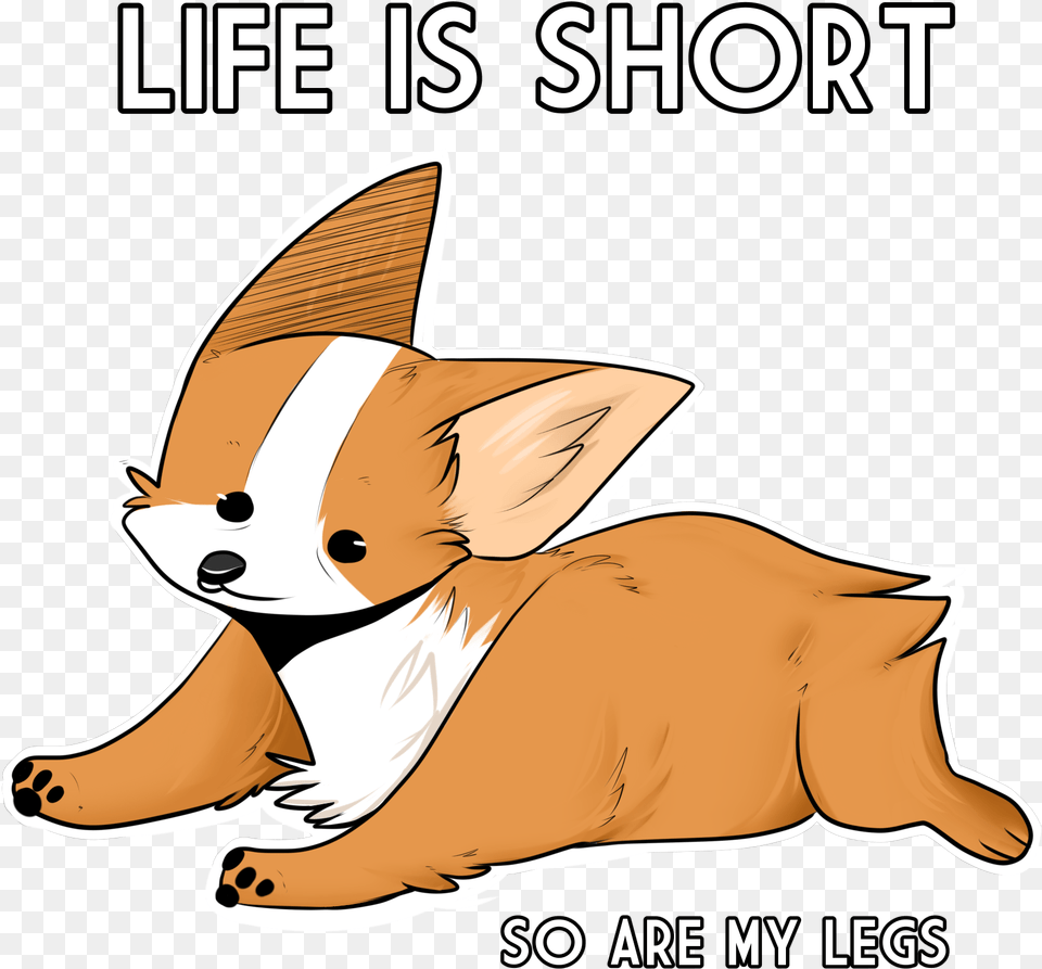 Life Is Short Dog Catches Something, Advertisement, Poster, Animal, Fish Free Png Download