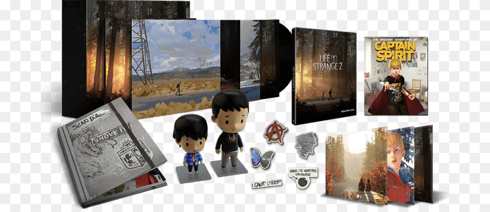 Life Is Strange 2 Collector39s Edition, Publication, Book, Person, Comics Free Png