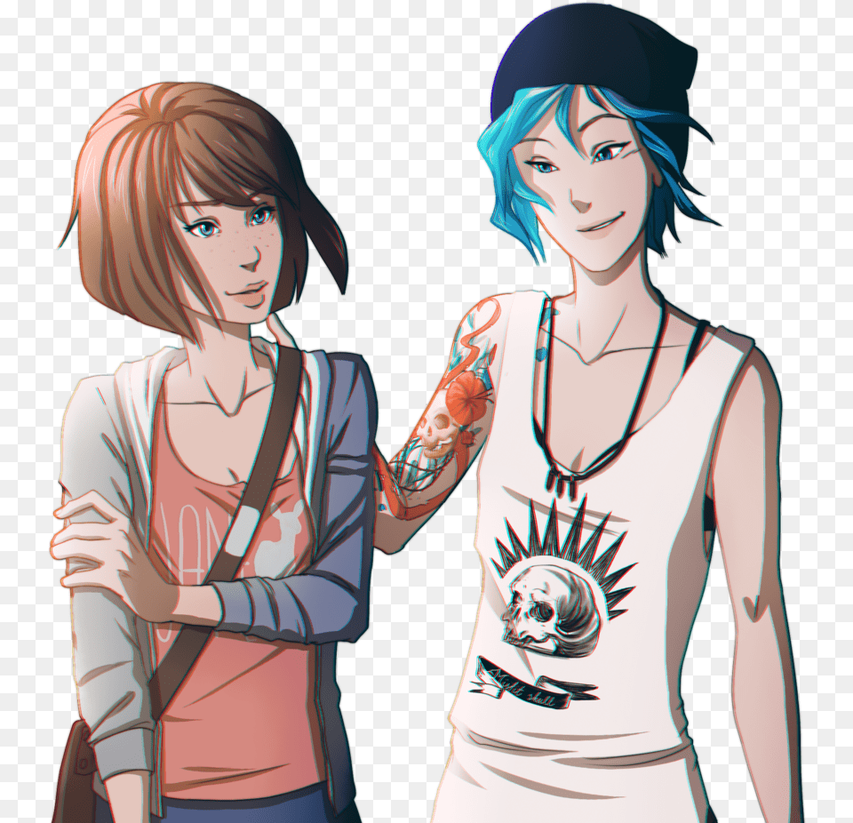 Life Is Strange Image Chloe E Max Desenhos, Adult, Publication, Person, Woman Free Transparent Png