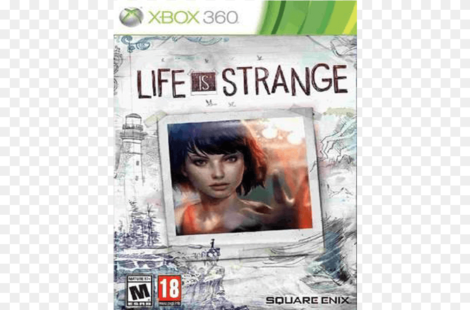Life Is Strange Xbox Cover, Book, Novel, Publication, Person Free Png