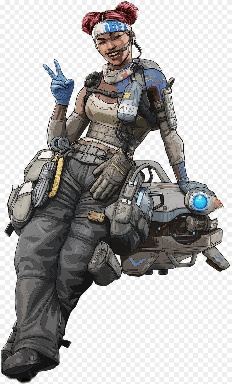 Life Line Apex Legends Characters, Adult, Person, Man, Male Free Png Download