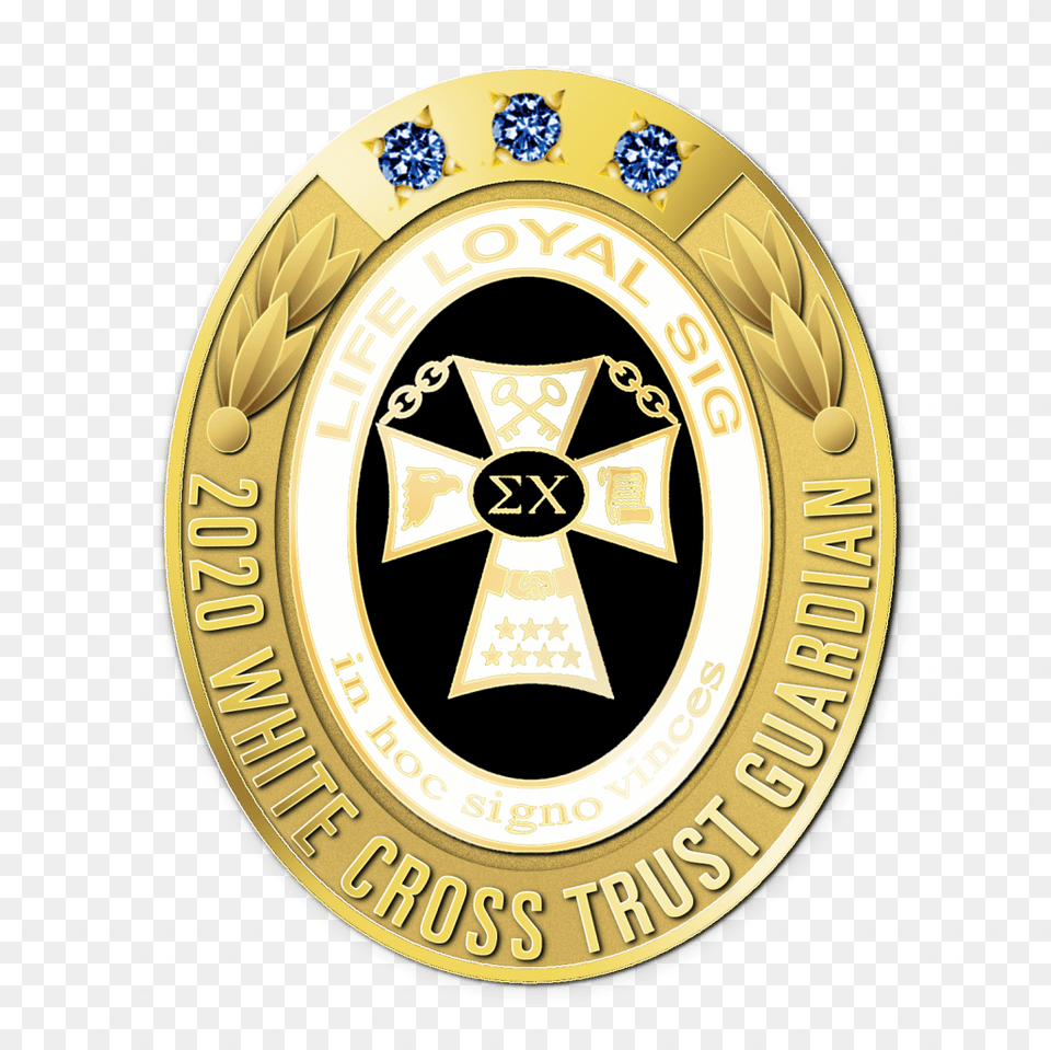 Life Loyal Sigma Chi Solid, Badge, Gold, Logo, Symbol Free Transparent Png
