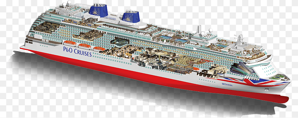 Life On Board Britannia Ship Pampo, Boat, Transportation, Vehicle, Cruise Ship Free Png