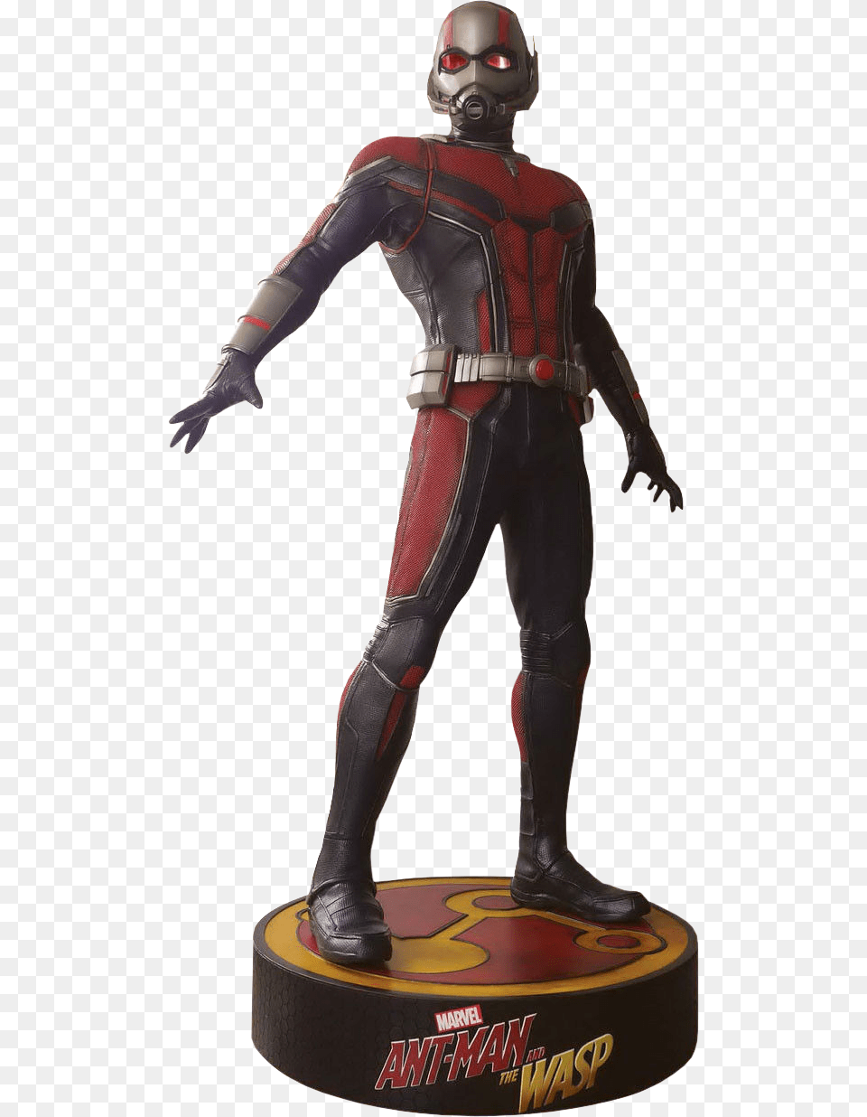 Life Size Ant Man, Adult, Figurine, Male, Person Png Image