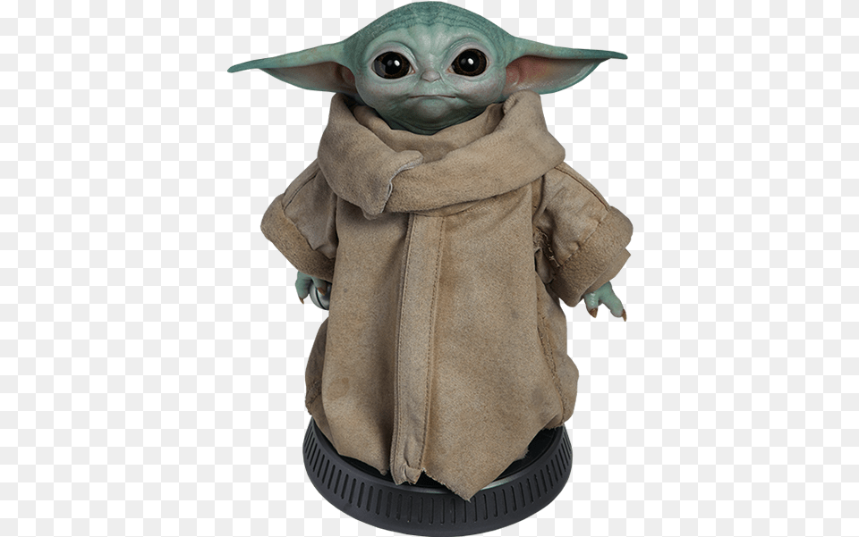 Life Size Baby Yoda, Alien, Clothing, Coat, Sweatshirt Free Png Download