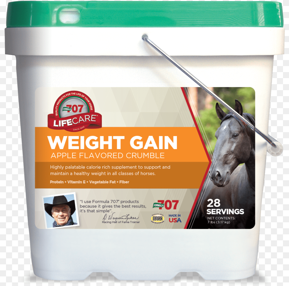 Lifecare Weight Gain 7lb Fat Supplement For Horses, Adult, Female, Person, Woman Free Png