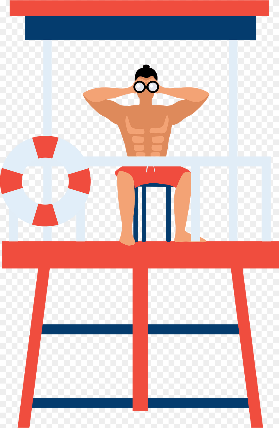 Lifeguard Clipart, Adult, Male, Man, Person Free Png Download