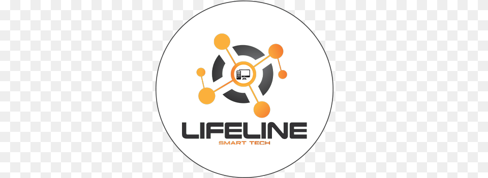 Lifeline Smart Tech Circle, Logo, Disk Png