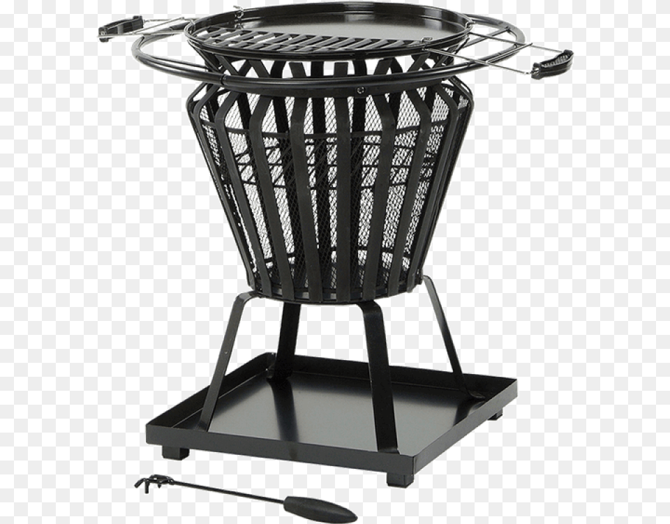 Lifestyle Appliances Signa Fire Pit Basket Lfs703 Fire Pit, Chair, Furniture Png