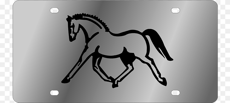 Lifestyle Ss Plate Horse Mane, Animal, Colt Horse, Mammal, Stencil Png Image