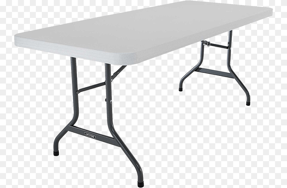 Lifetime Table 6 Feet, Desk, Dining Table, Furniture, Coffee Table Free Png