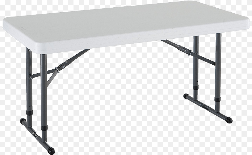 Lifetime Table Adjustable, Desk, Dining Table, Furniture Png Image
