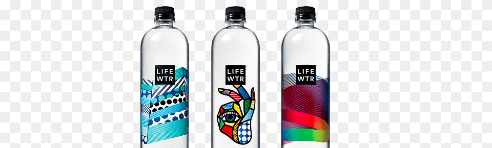 Lifewtr, Bottle, Water Bottle, Cosmetics, Perfume Png Image