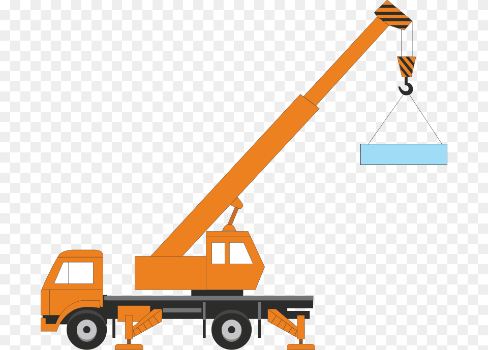 Lift Clip Art Construction, Construction Crane, Device, Grass Free Png Download