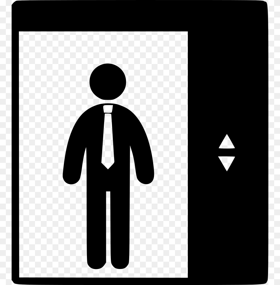 Lift Icon, Sign, Symbol, Person, Stencil Free Transparent Png