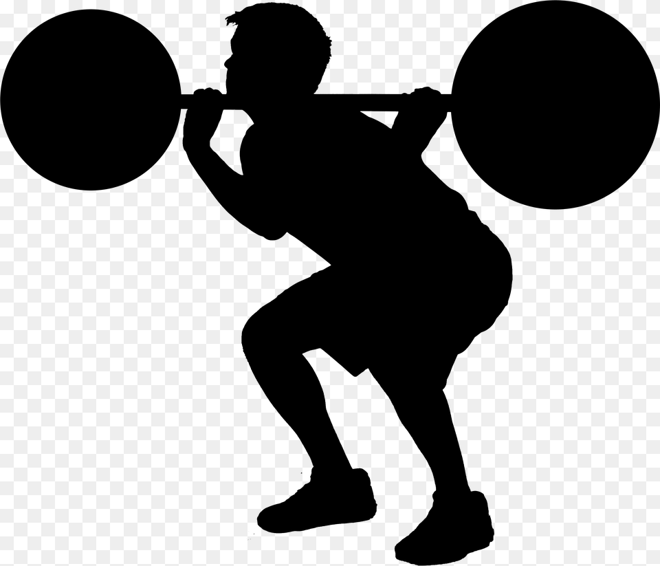 Lift Like A Man To Look Like A Man Squat Icon, Gray Free Png
