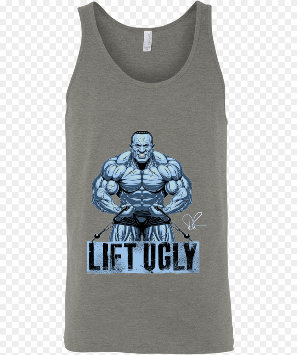 Lift Ugly Jersey Tank Dave Palumbo Blueclass Lazyload Shirt, Adult, Clothing, Male, Man Png Image